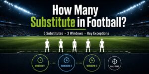 How Many Substitute in Football? Rules, Limits and Exceptions Explained